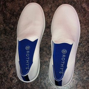 Rothy’s white sz 8 sneakers